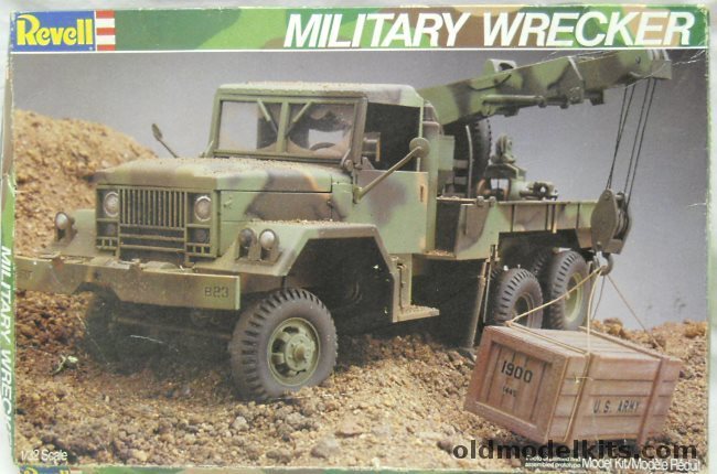 Revell 1/32 Military Wrecker - (Ex-Renwal), 8305 plastic model kit